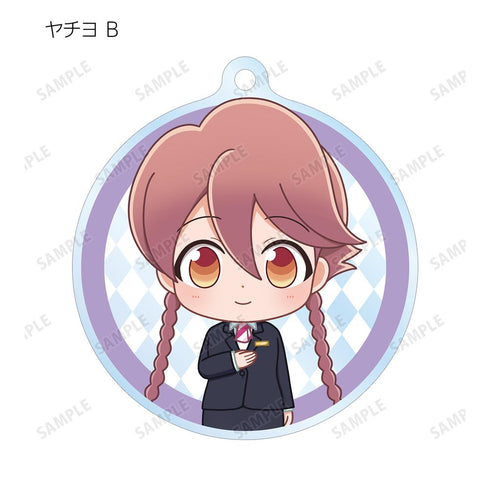 『アポカリプスホテル』トレーディング ちびキャラ ホテルモントレ制服&モーニングスタッフver. アクリルキーホルダー(単位/BOX)